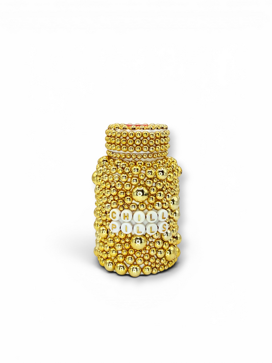 Chill Pills Glam Bottle Gold