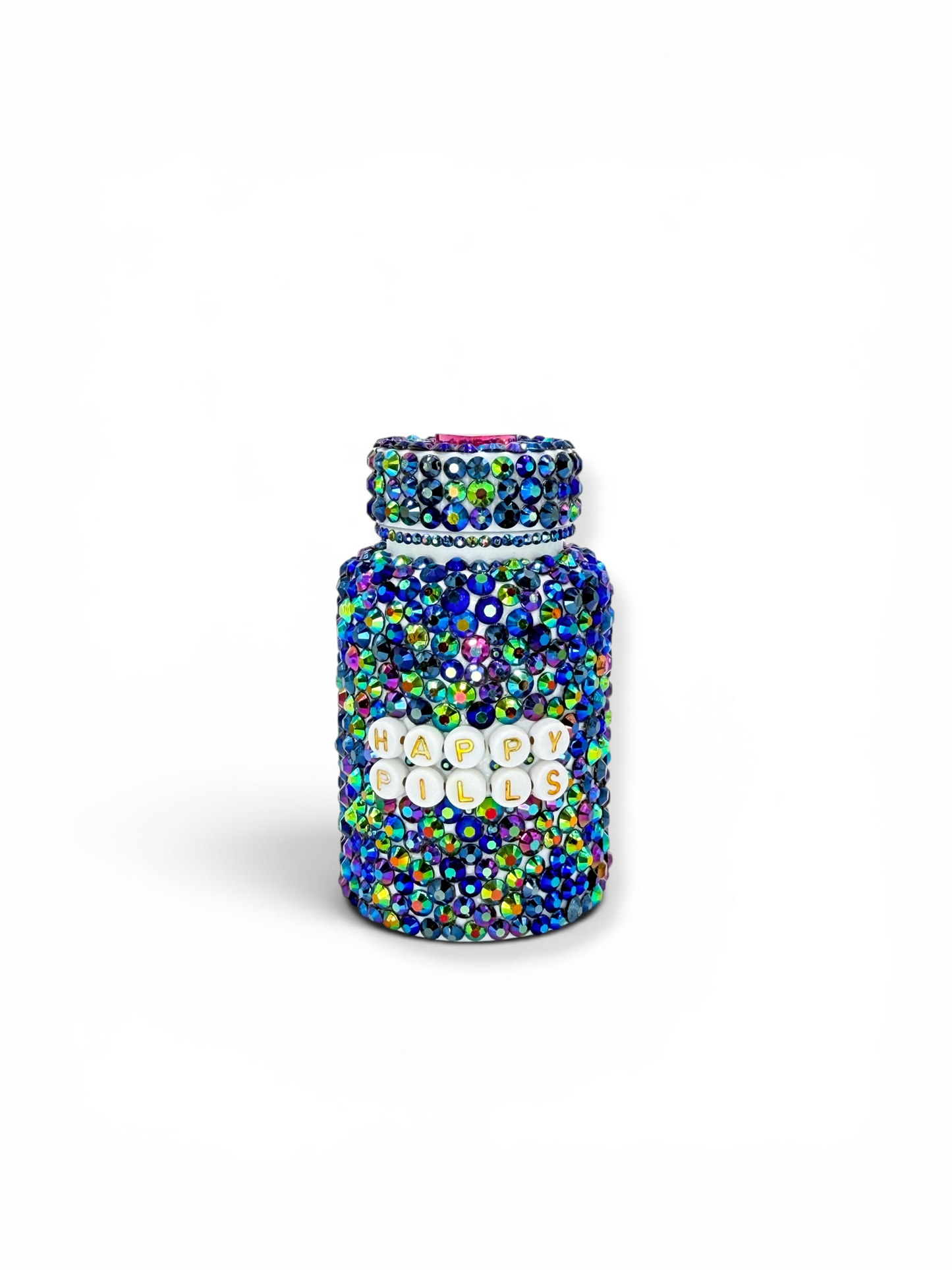 Happy Pills Glam Bottle Peacock