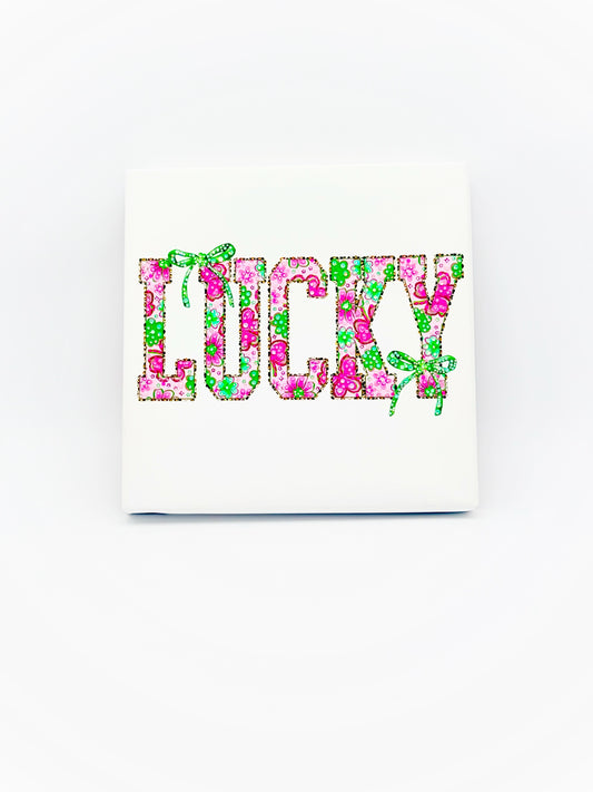 Lucky Wall Art Canvas