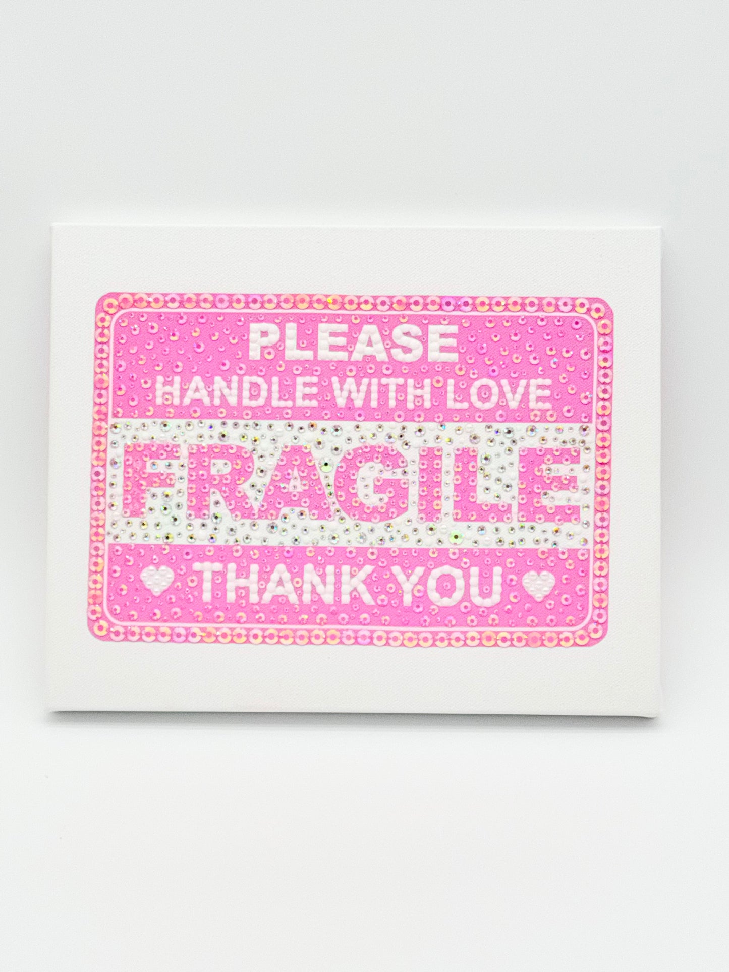 Pink Handle With Love Wall Art