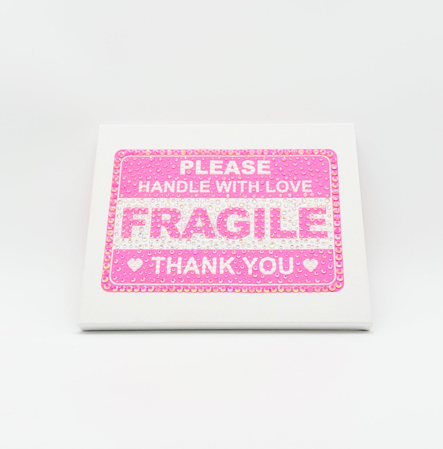 Pink Handle With Love Wall Art