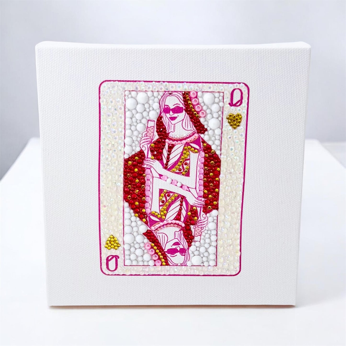 Queen Of Hearts Wall Art Canvas